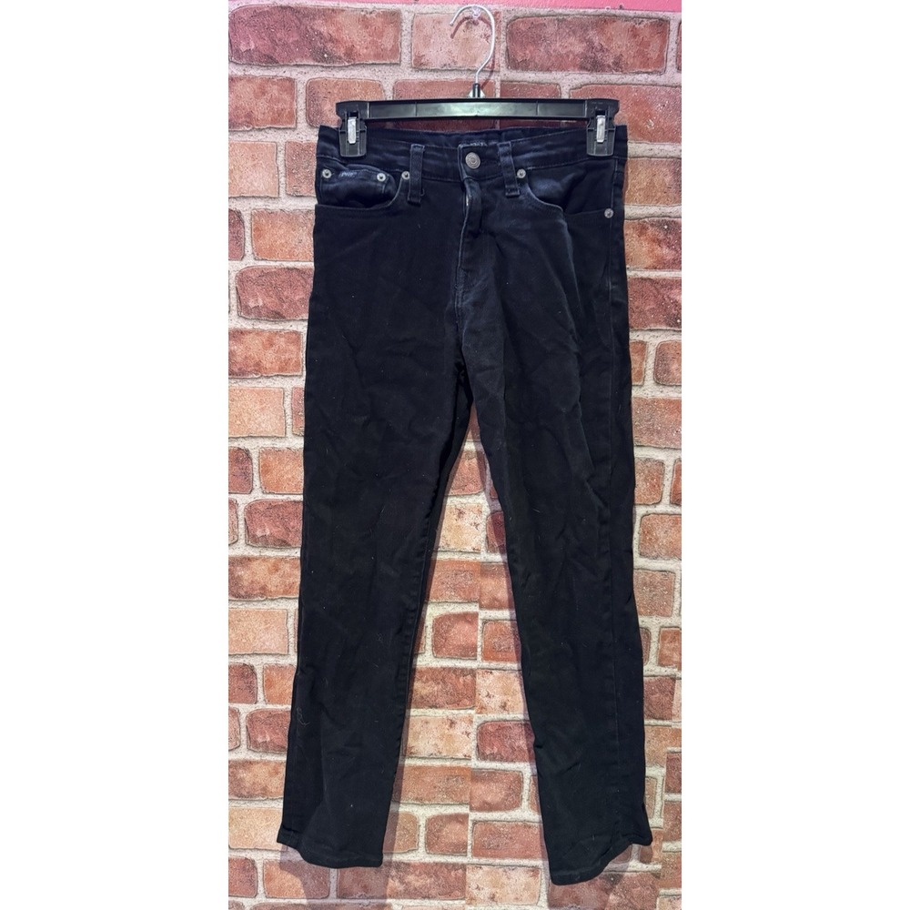 Polo Ralph Lauren The Hampton Straight Boys/Kids Black Denim Jeans Size 12